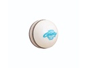 SS County White Cricket Ball - Professional Leather Cricket Ball