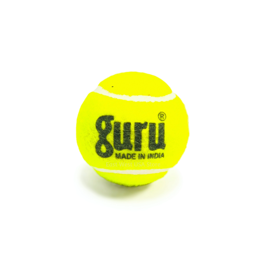 [CRICK-1036] Guru Hard Tennis Cricket Ball - Professional Tennis Balls - Pack of 2