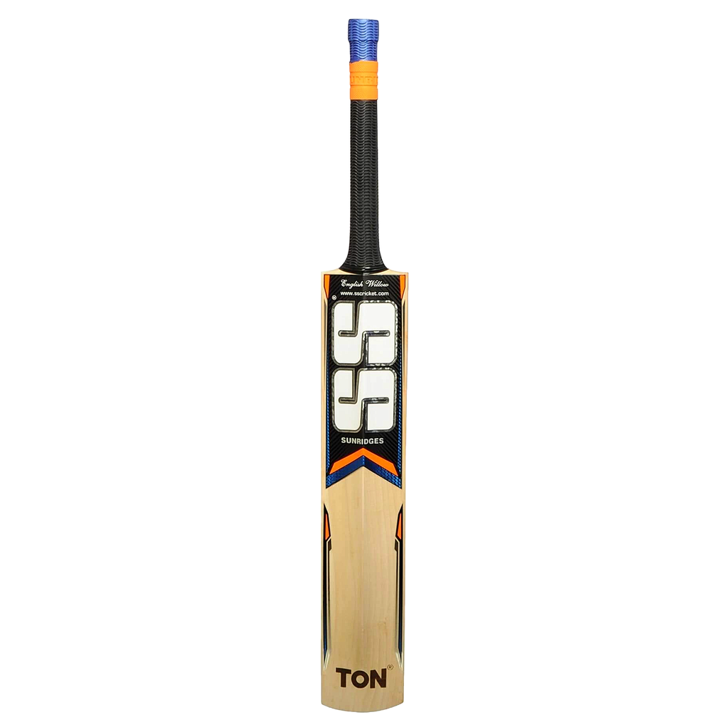 [CRICK-1038] SS Orange English Willow Professional Cricket Bat - SS TON